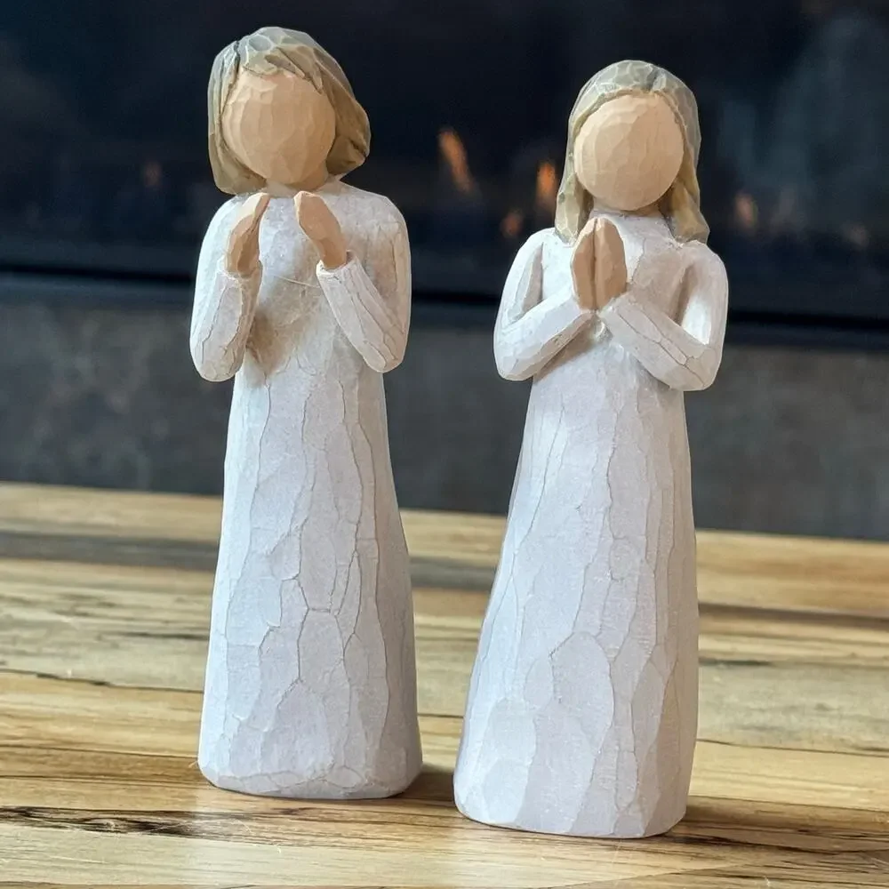 Willow Tree Sisters by Heart Figurine Set 2000 Susan Lordi Demdaco 26023